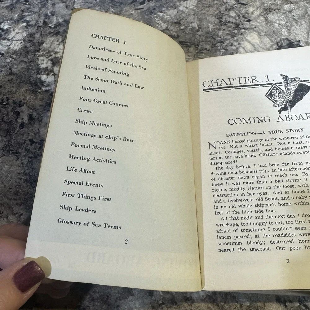 SEA EXPLORER MANUAL Boy Scouts of‎ America 7th Edition 1954, paperback